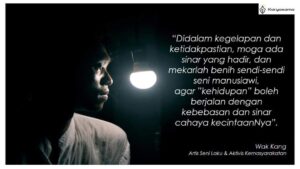 WAK KANG : “SEBUAH PERJUANGAN DALAM DISPLIN SENI LAKU”.