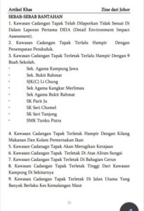 Krisis Warisan Bukit Payung, Batu Pahat