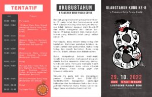Selamat Ulangtahun Kuliah Buku (KuBu) ke-8!