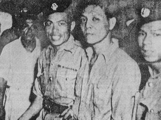 Mat Indera selepas ditangkap