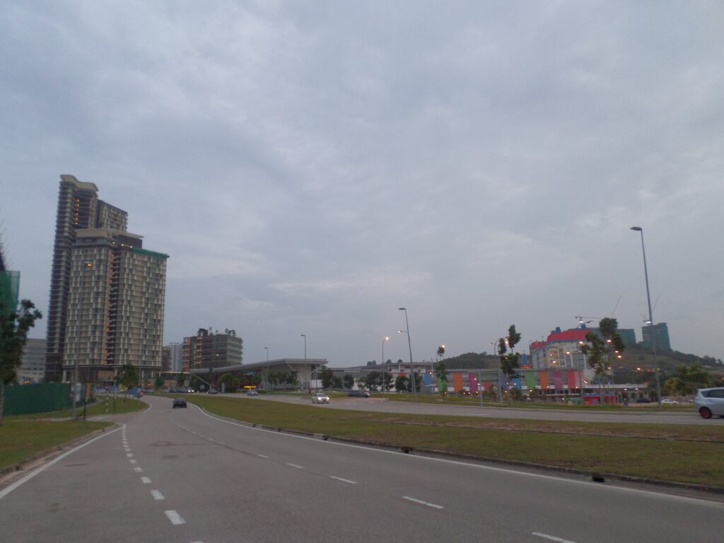 Pemandangan Medini Iskandar di Iskandar Puteri, Johor